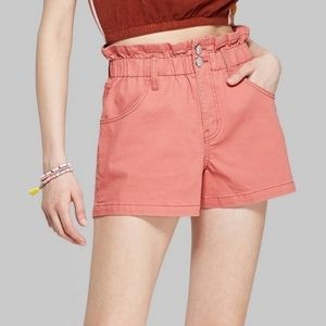 Wild Fable high rise paperbag shorts - Size XS
